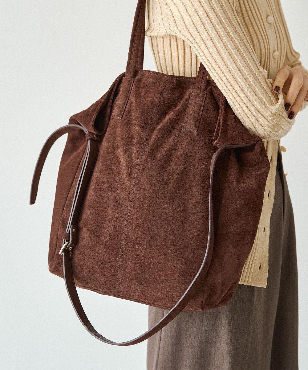 russet スエード2WAYトートバッグ(CE-1577) 