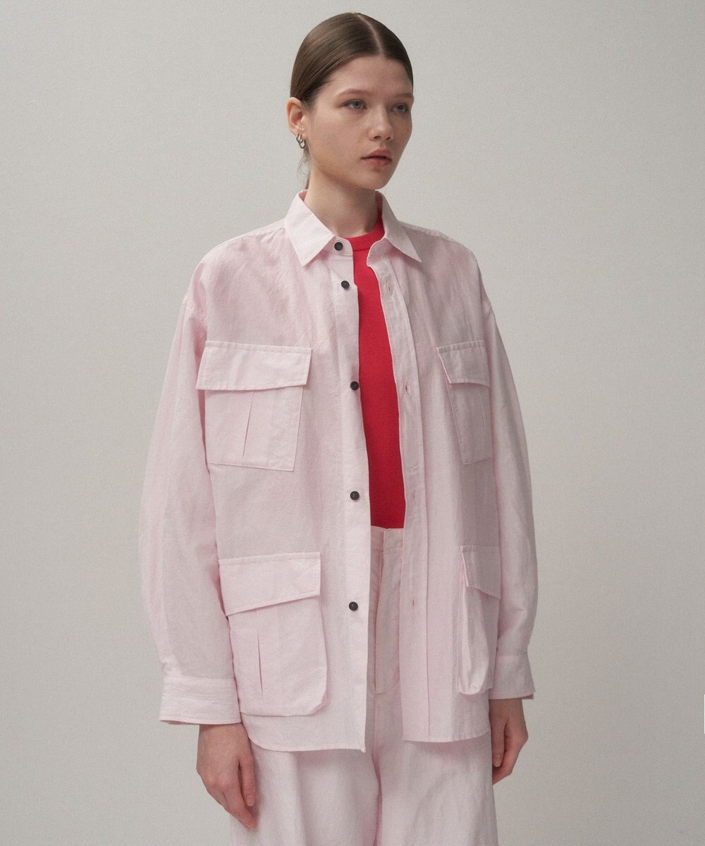 ATON SILK LINEN POPLIN | ジャングルファディーグジャケット 