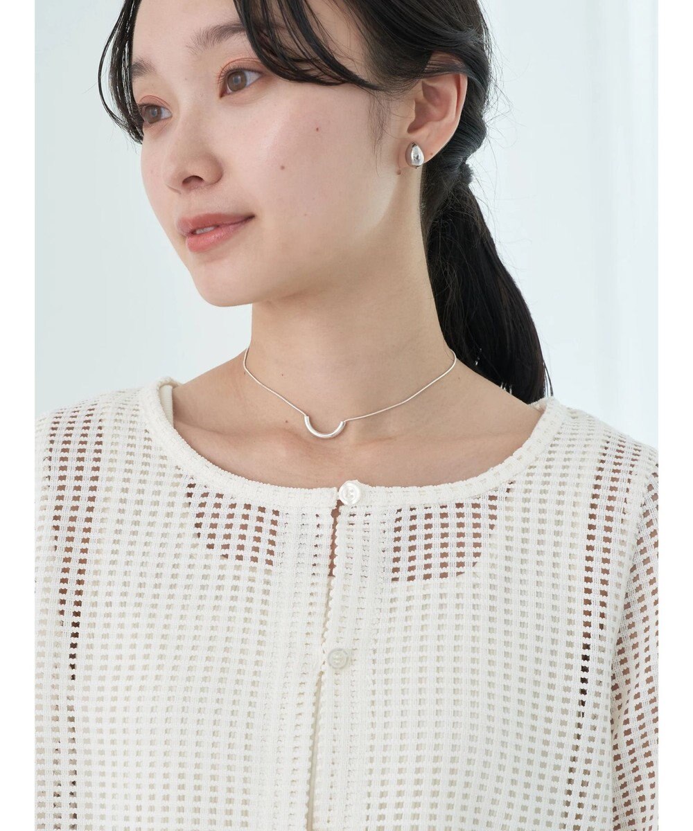 earth music&ecology ＳＥＴ２点メッシュカーディガン＋インナー 