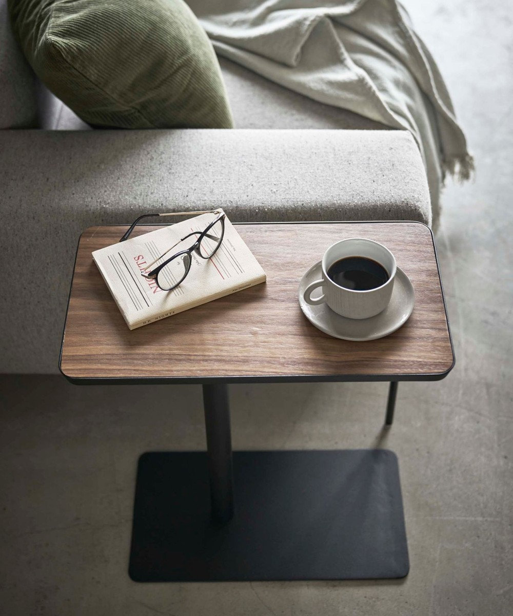 tower 差し込みサイドテーブル タワー ブラック 