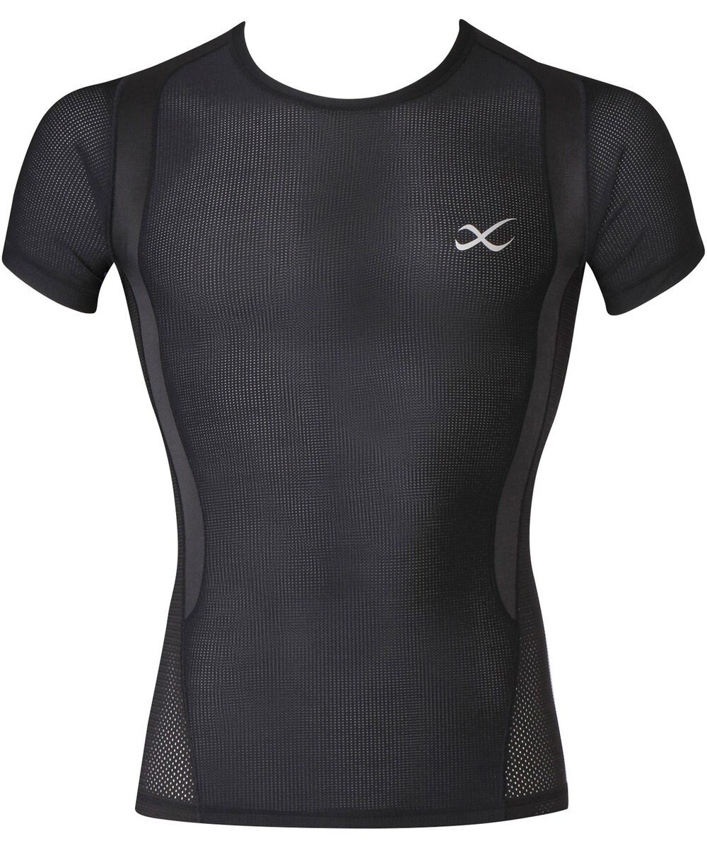 CW-X 【MEN】 CW-X 機能性トップス 【JYURYU TOP】 メッシュ 半袖 肩が動かしやすくなる 運動時の疲労を軽減 ゴルフ 球技 マラソン JAO395 /ワコール 