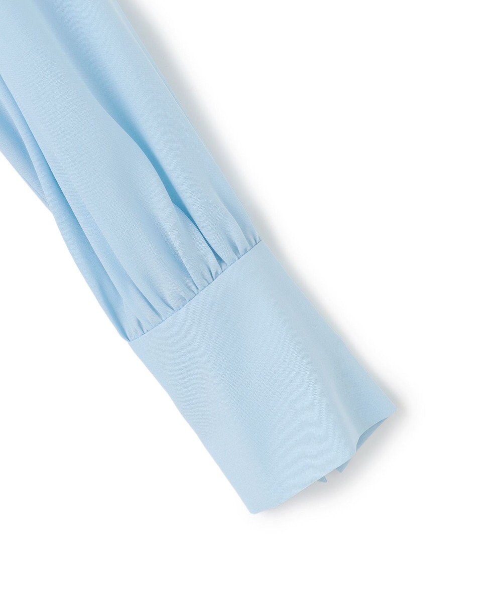 ICB L セルロースシルクビエラ ボウタイ付きブラウス 