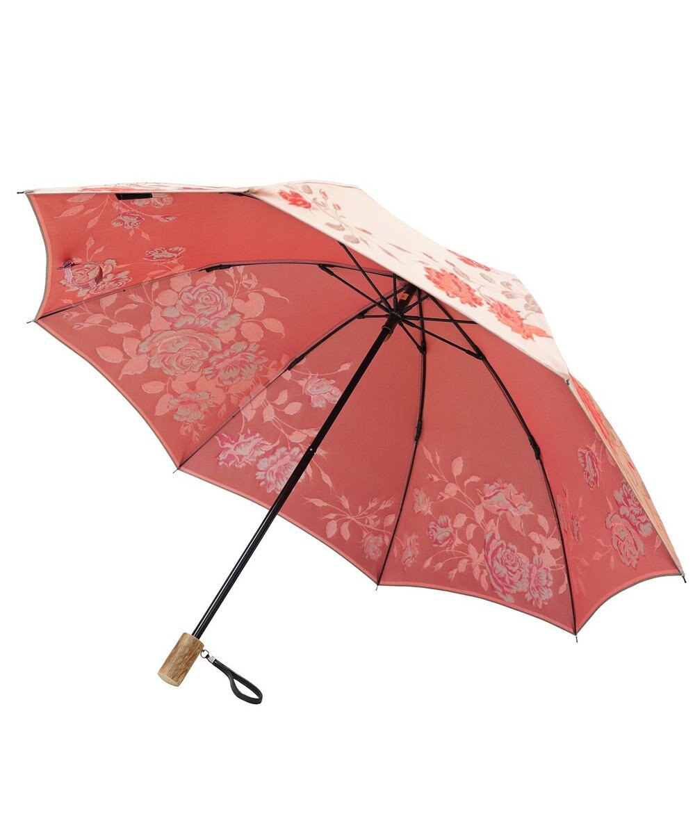 槇田商店 絵おり 薔薇(ばら) 折りたたみ傘 