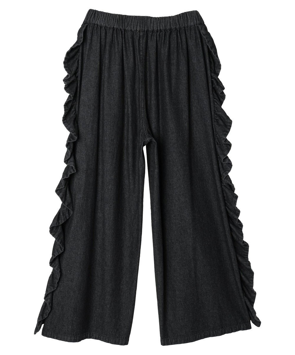 Green Parks ■ＥＳＣＡＲ　デニムサイドラッフルパンツ 