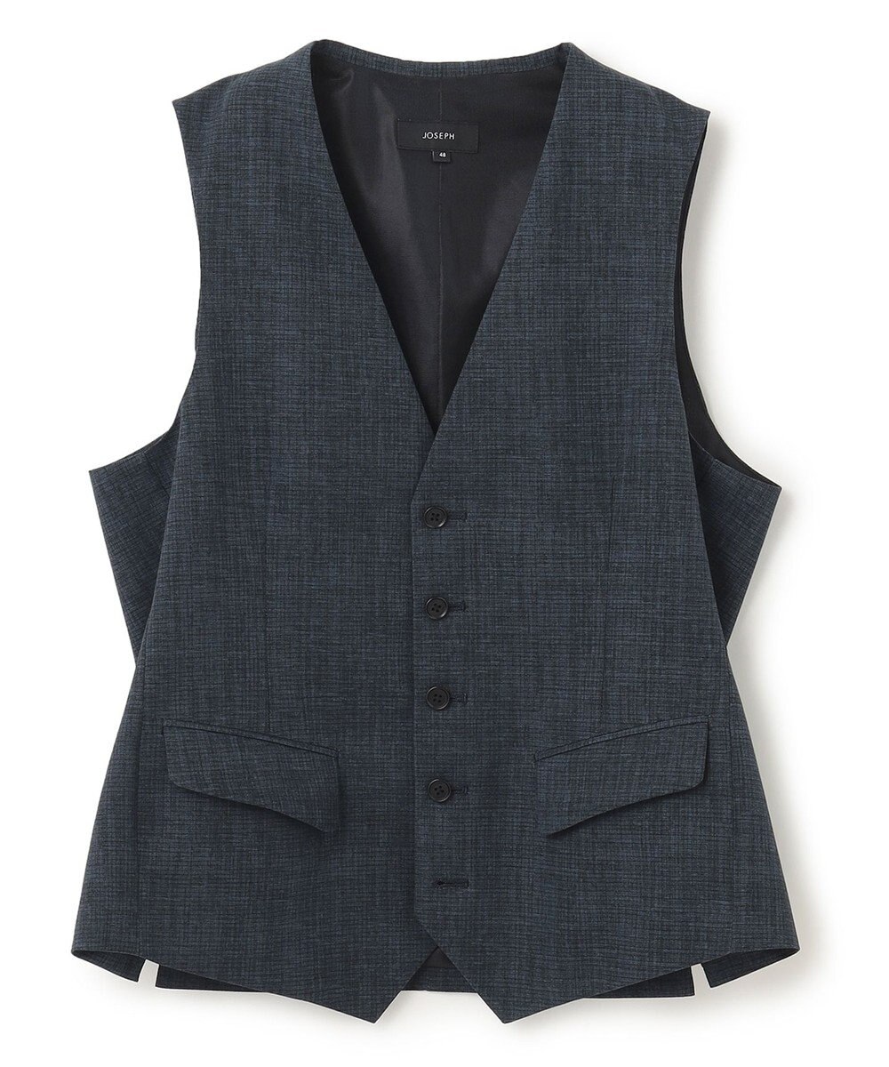 JOSEPH HOMME <3ピース対応> クールドッツストレッチ ジレ 