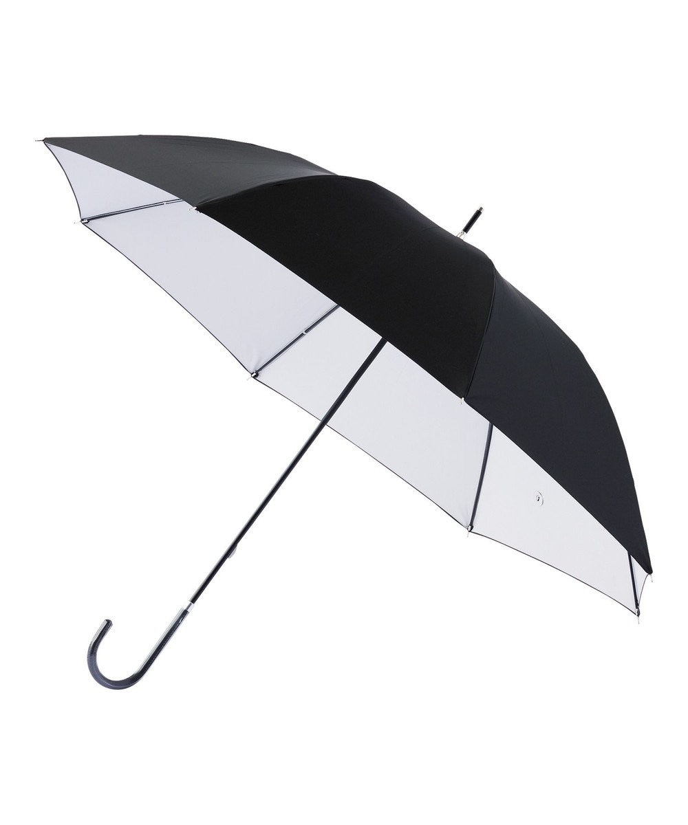 MOONBAT estaa 晴雨兼用 長傘 無地 日傘 遮光 遮熱 UV ブラック