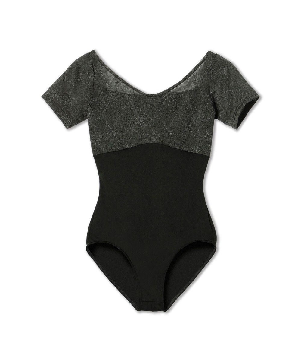 Chacott ハーフスリーブレオタード 