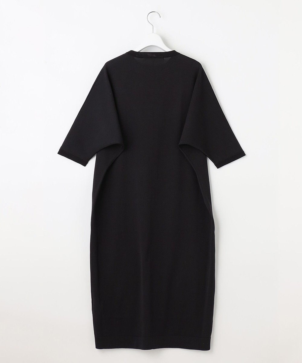 自由区 【洗える】シャインハイゲージ ドルマンスリーブワンピース 