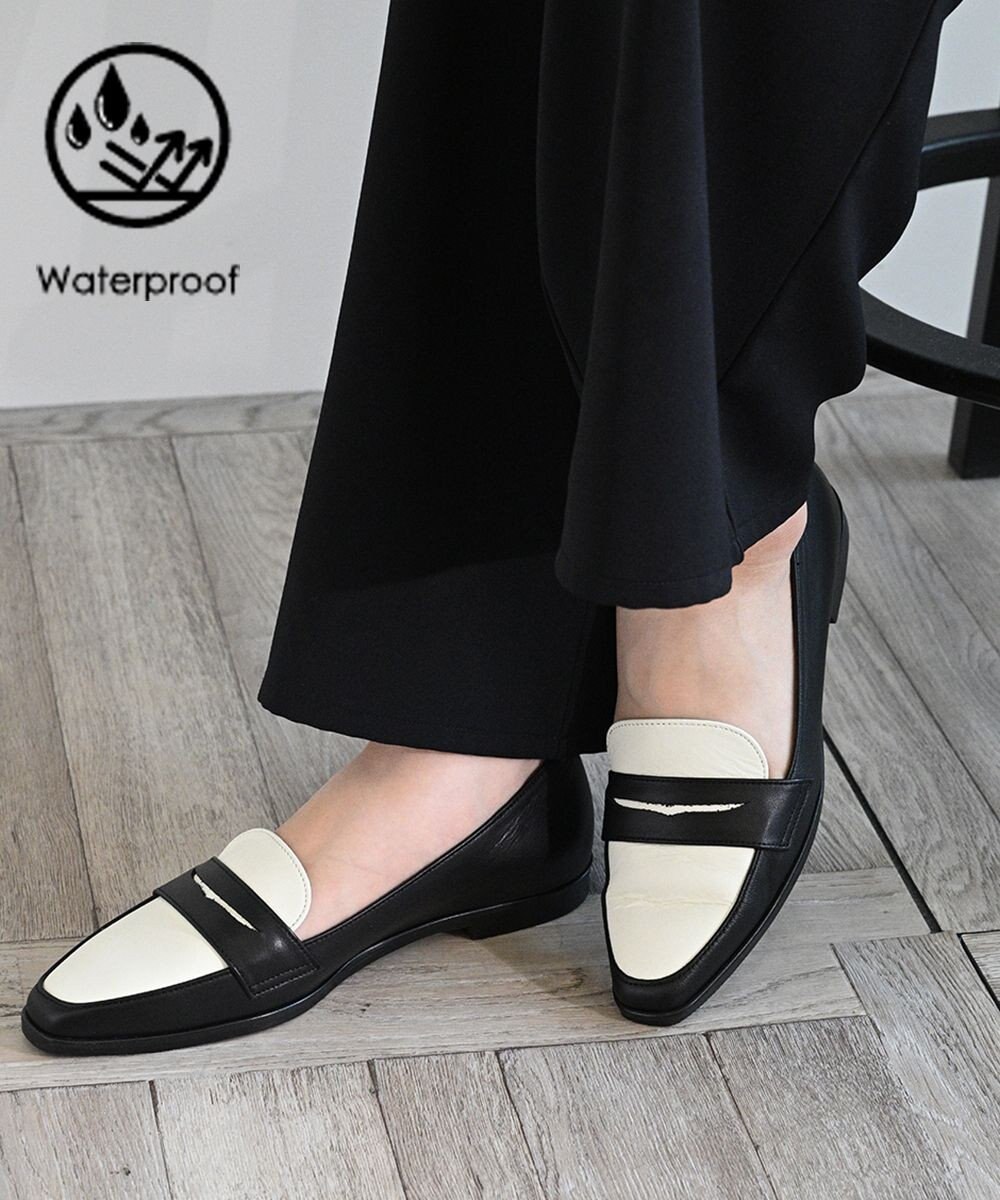 APOM 日本製 晴雨兼用スクエアトゥコインローファー15＜CRAHUG限定＞ 