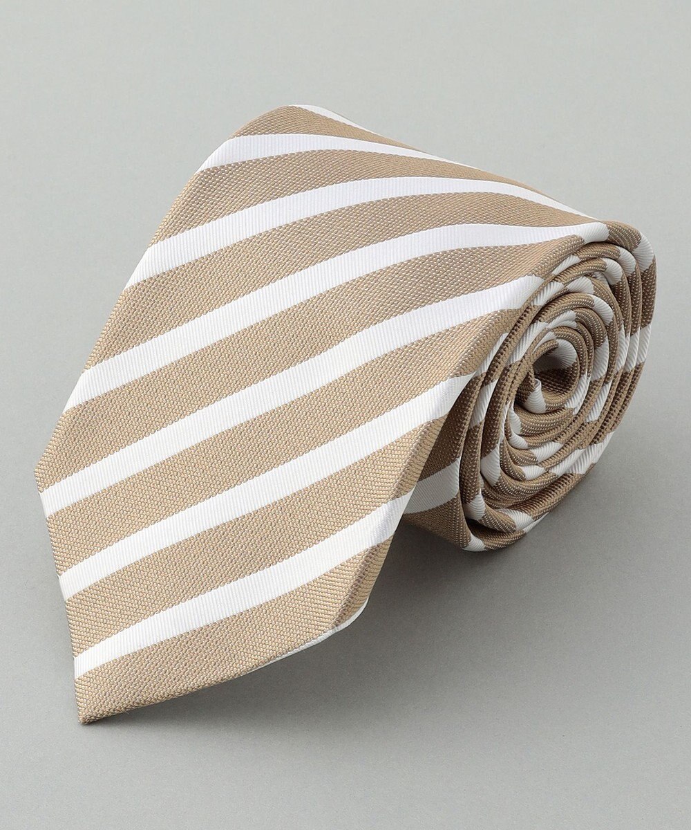 GOTAIRIKU GOTAIRIKU別注【日本製】シルク ネクタイ_ストライプ柄 