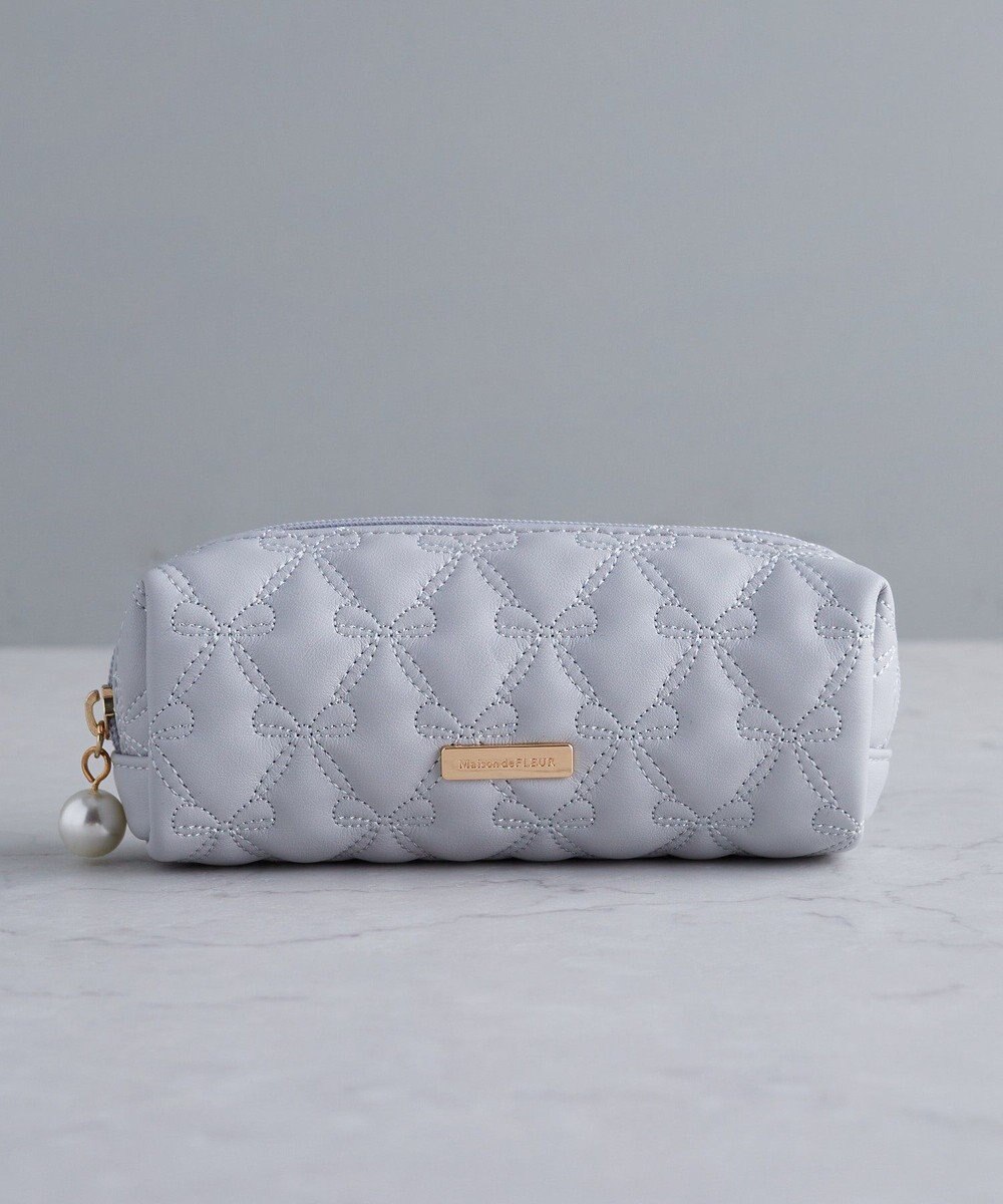 Maison de FLEUR EC限定リボンキルティングロングポーチ 