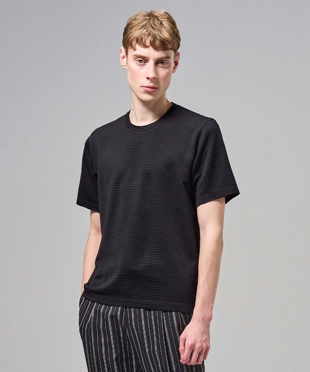 JOSEPH HOMME タックリップルジャージー　クルーネックTシャツ 