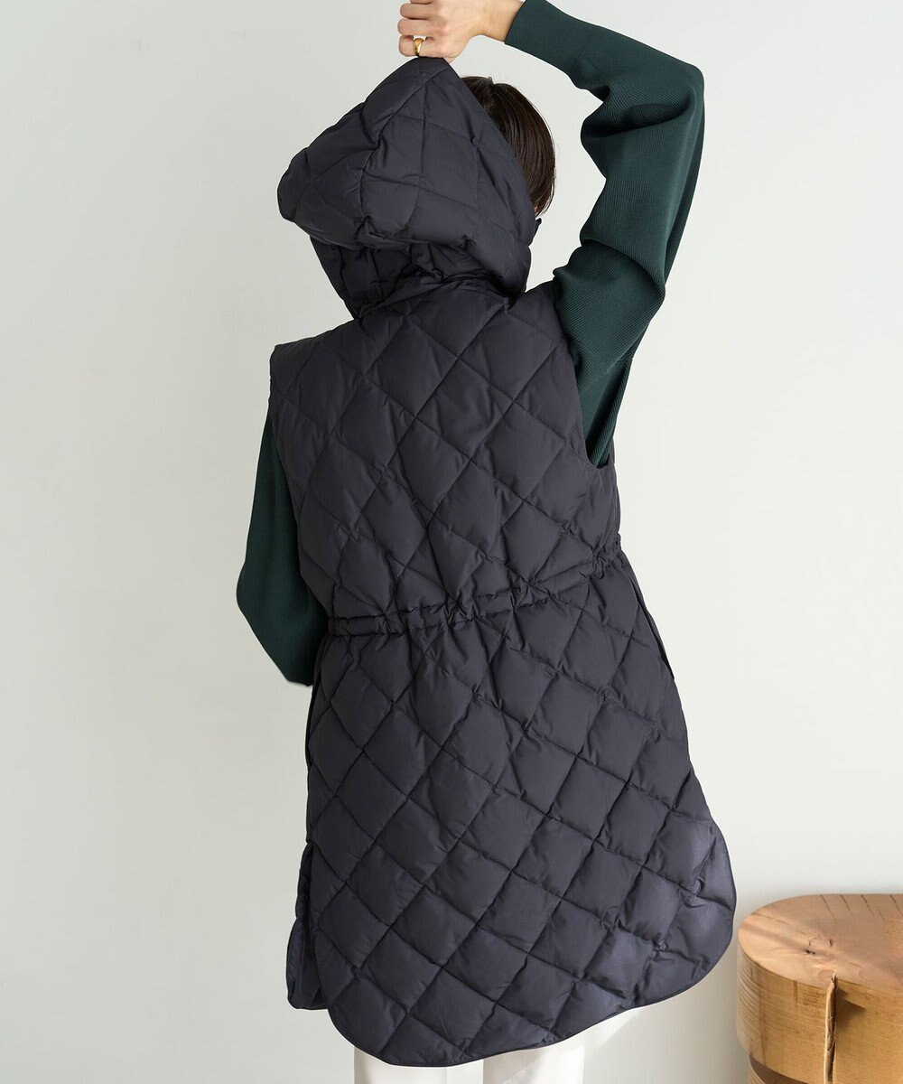 UNFILO 【TAION×UNFILO】フード付き ジレ 