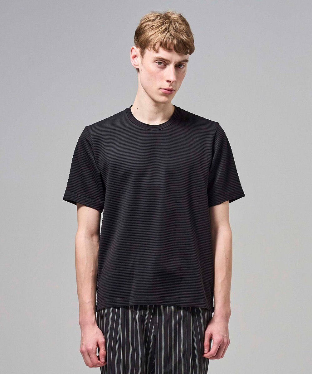 JOSEPH HOMME タックリップルジャージー　クルーネックTシャツ 