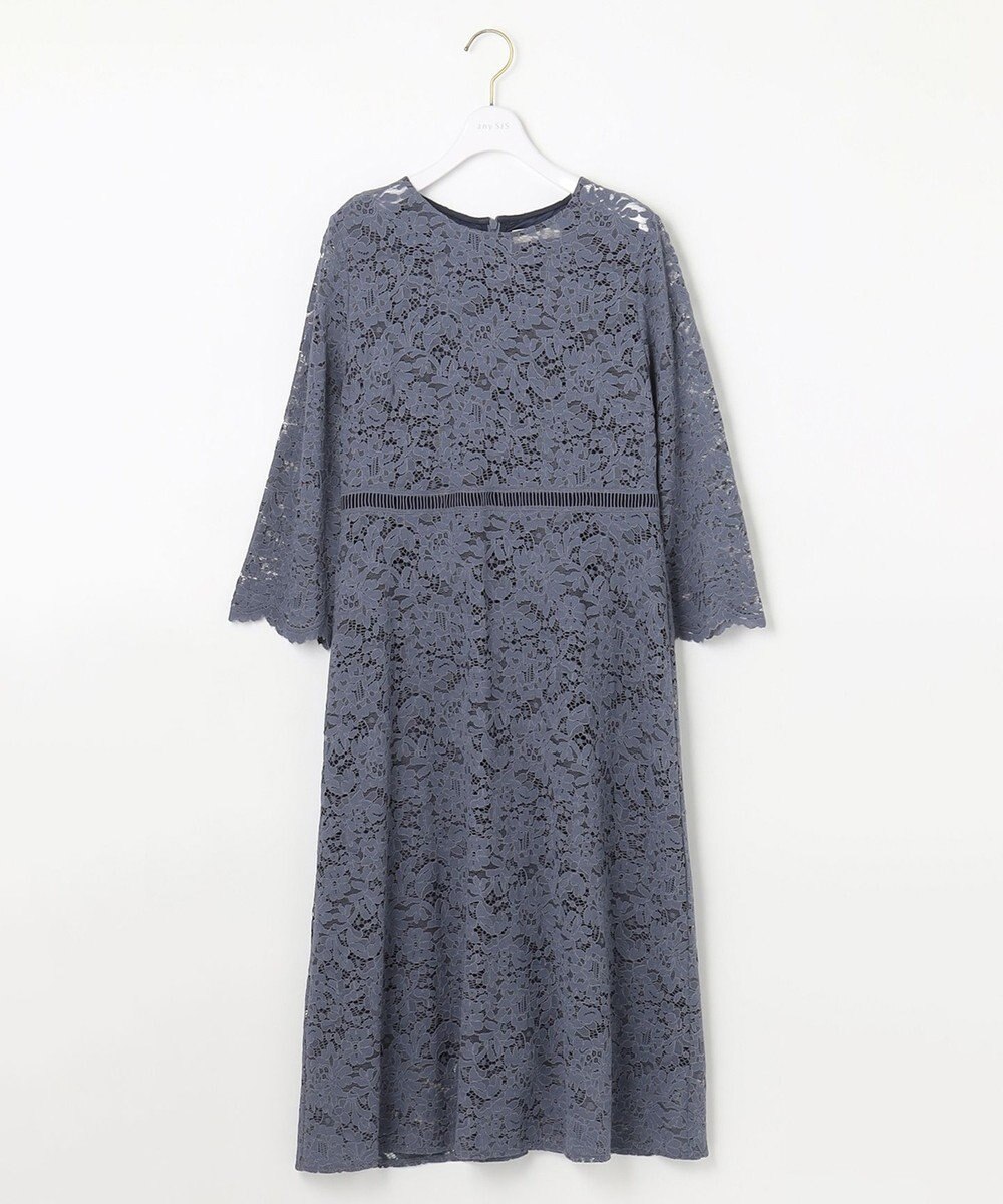ANY SIS 【洗える】総レース ワンピース 