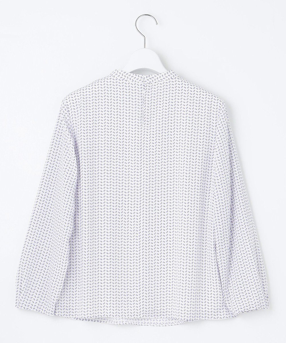 J.PRESS LADIES 幾何プリント ボウタイ カットソー 