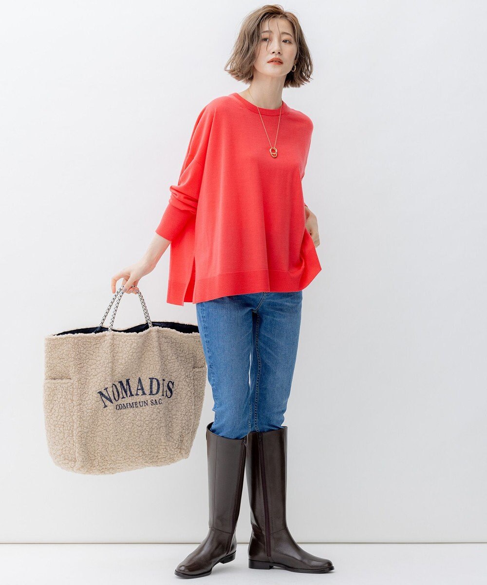 23区 NOMADIS SAC ボア ビッグトート バッグ 