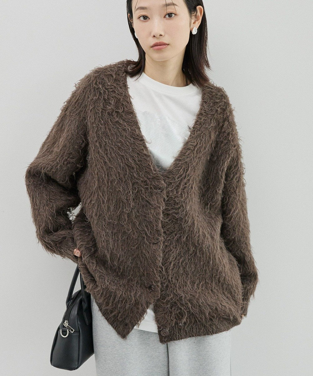 AMERICAN HOLIC カールシャギーカーディガン 