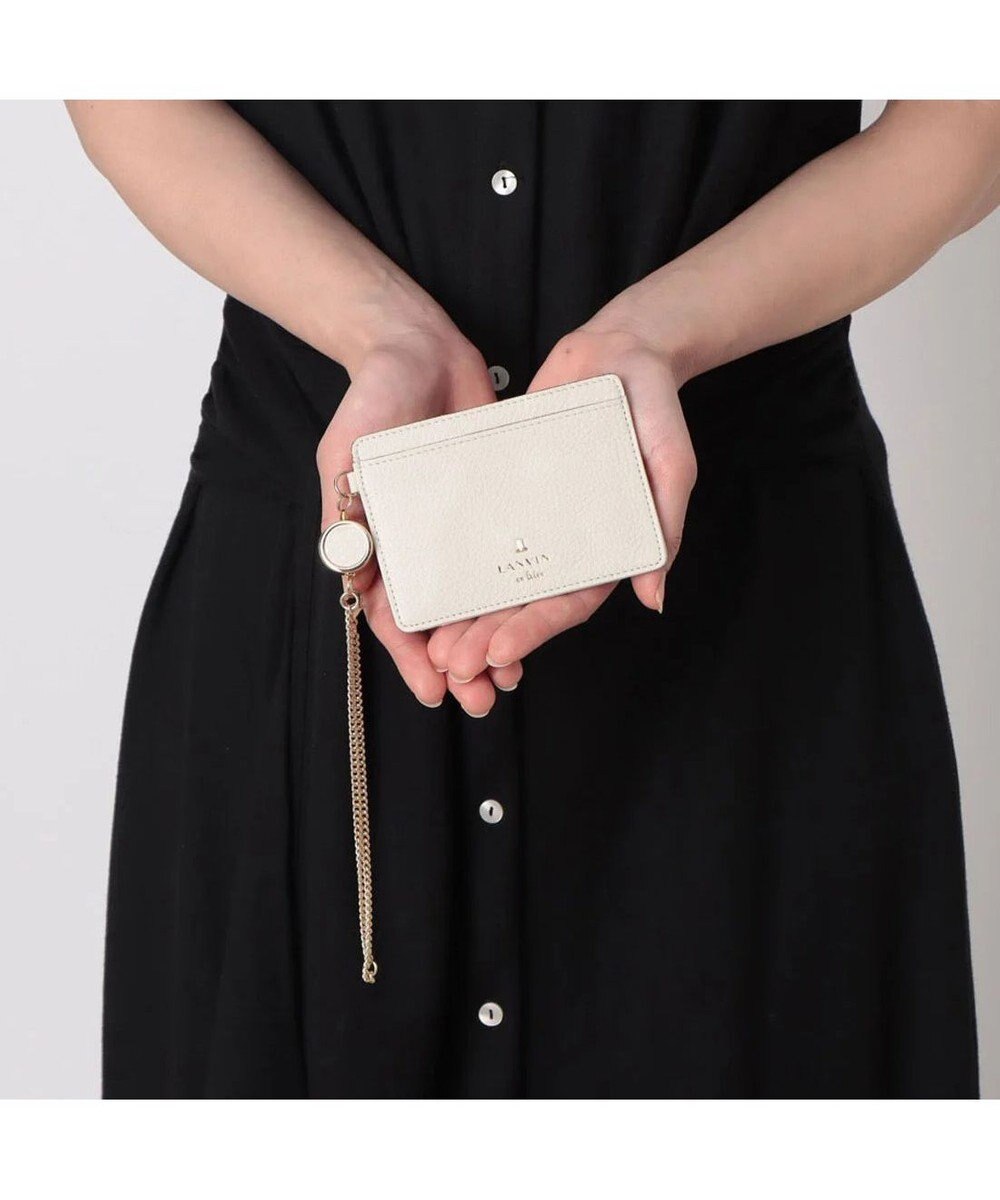 LANVIN en Bleu メラニー リール付きパスケース 