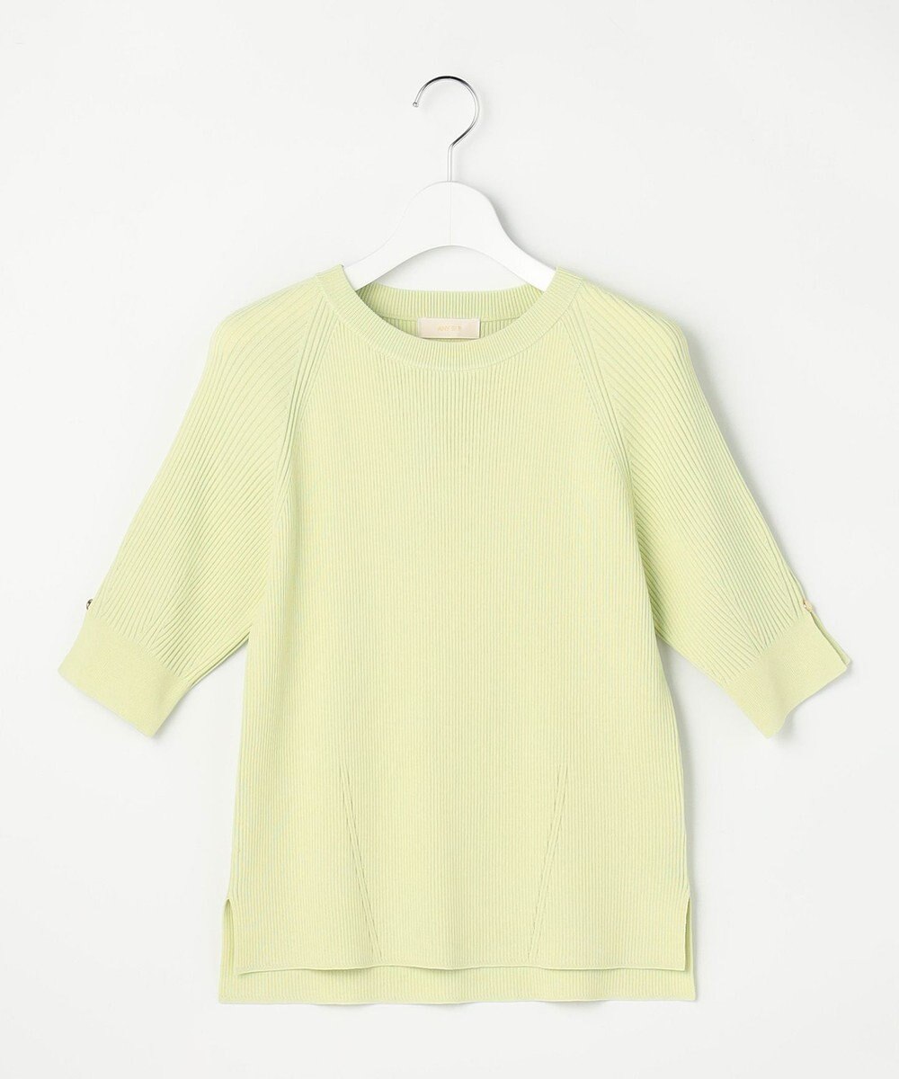 ANY SIS L コクーンスリーブ ニット 