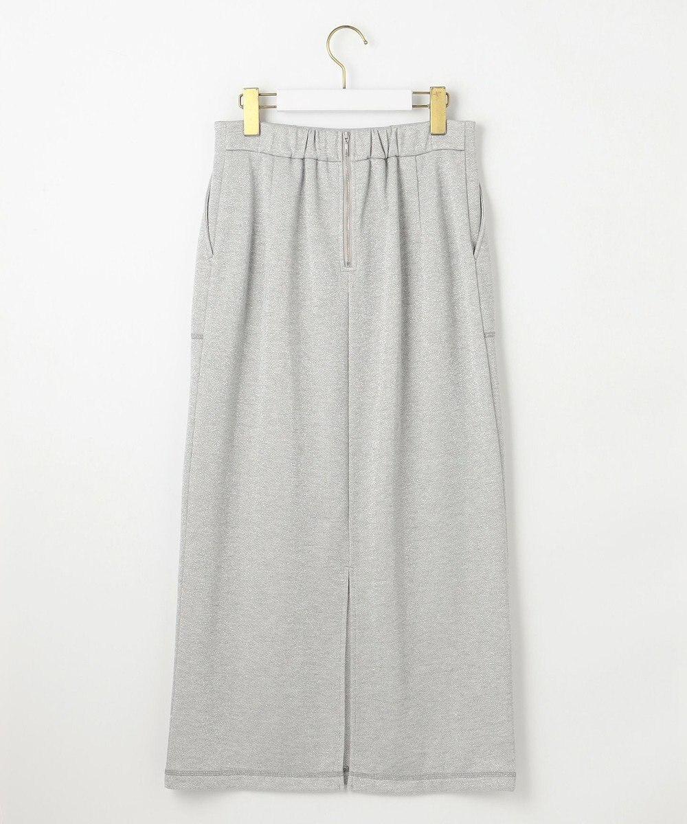 ANY SIS 【洗える】ラメ裏毛 スカート 