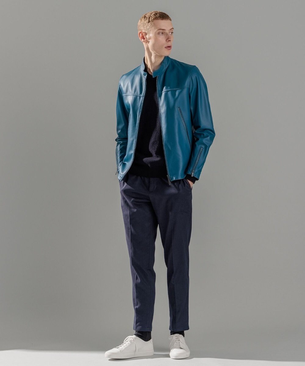 JOSEPH HOMME ライトラムナッパ レザー   シングルライダース 