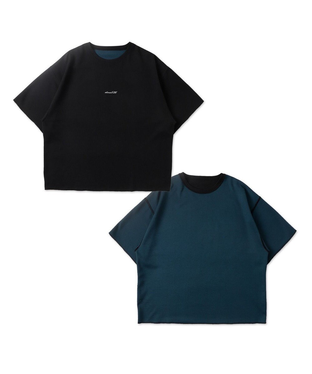 WEGO 【ユニセックス着用アイテム/リバーシブル】リバーシブルワンポイントT（S） 