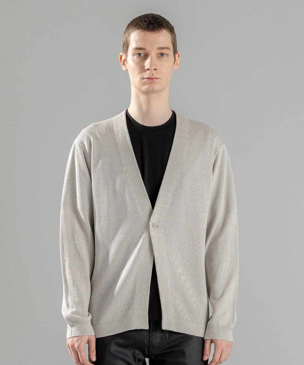 JOSEPH HOMME 【洗える/和紙使用】ウォッシャブルペーパー　カーディガン 