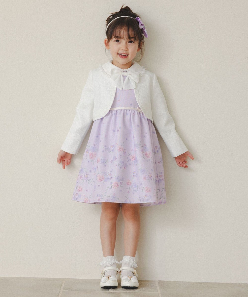 ANY KIDS ノーカラーボレロジャケット 