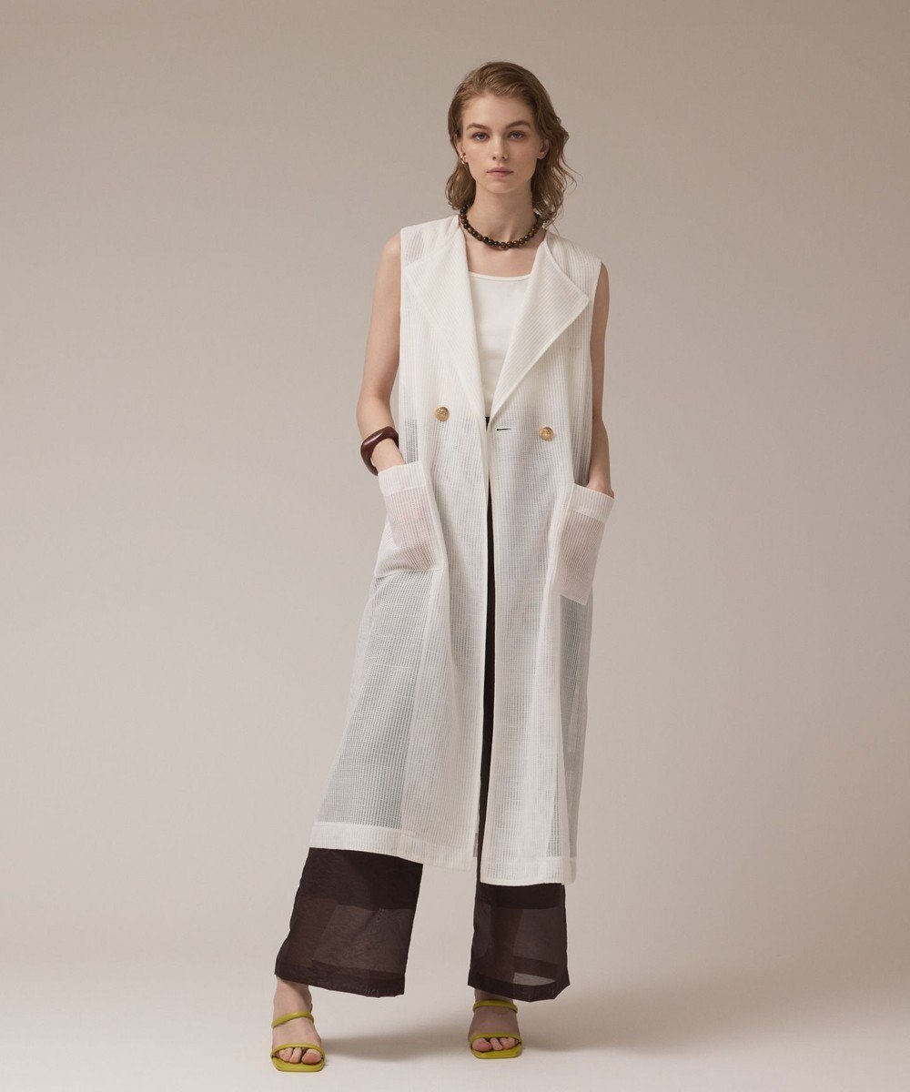 GRACE CONTINENTAL カラミロングジレ 