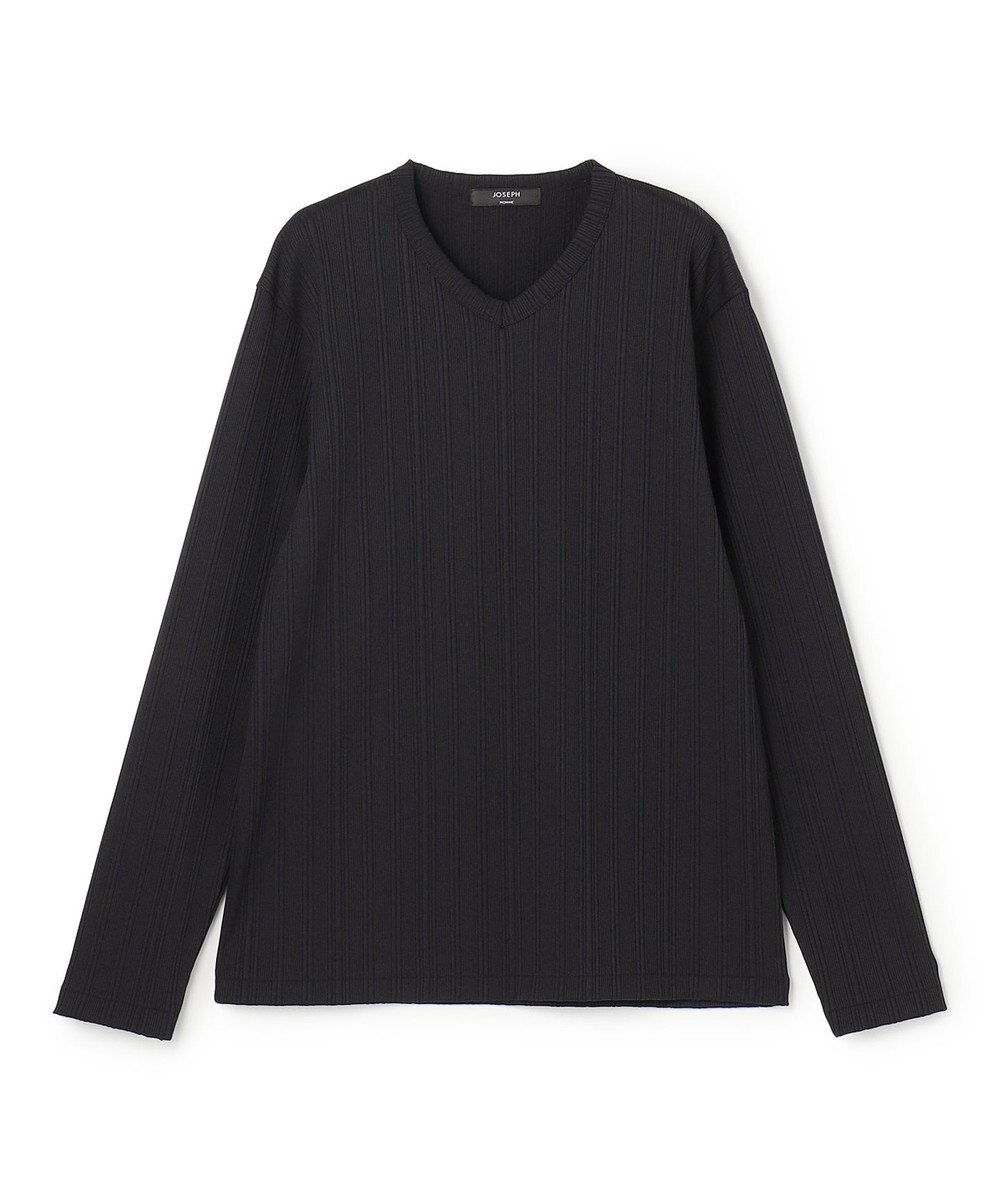JOSEPH HOMME テックリブジャージー　Vネックカットソー 