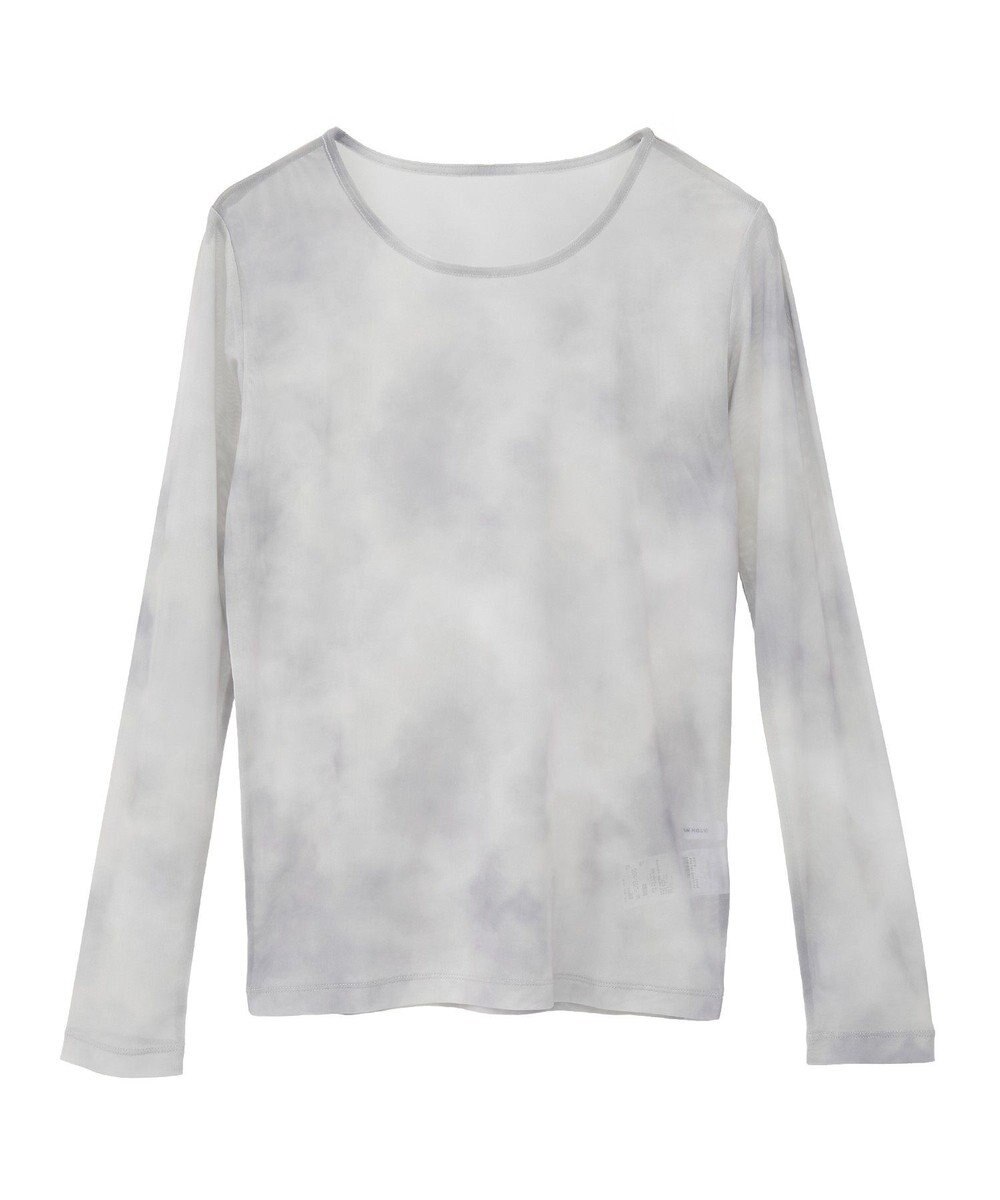 AMERICAN HOLIC ニュアンス柄プリントシアープルオーバー 