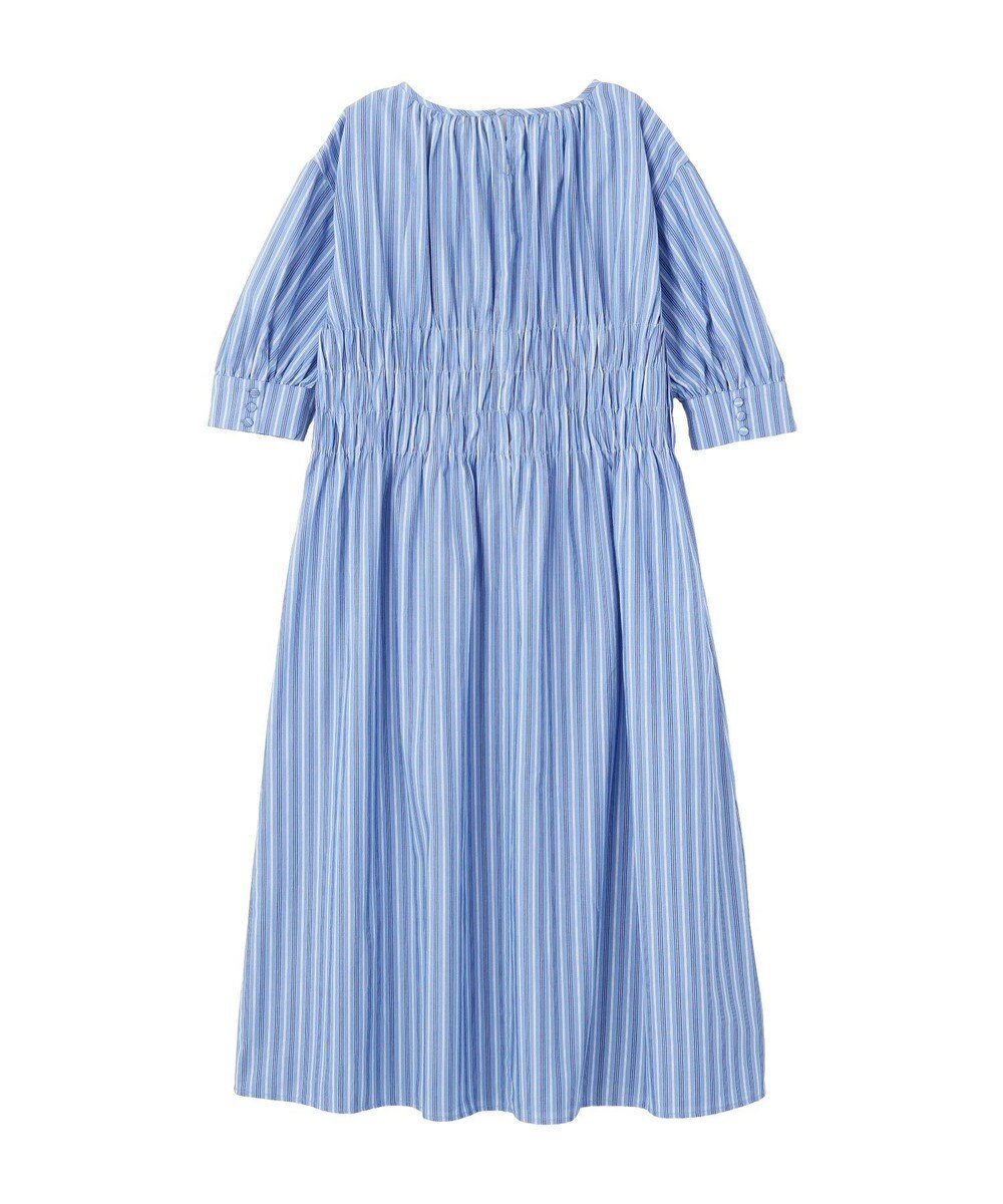 CRAFT STANDARD BOUTIQUE インド製 ハーフスリーブシャーリングワンピース 