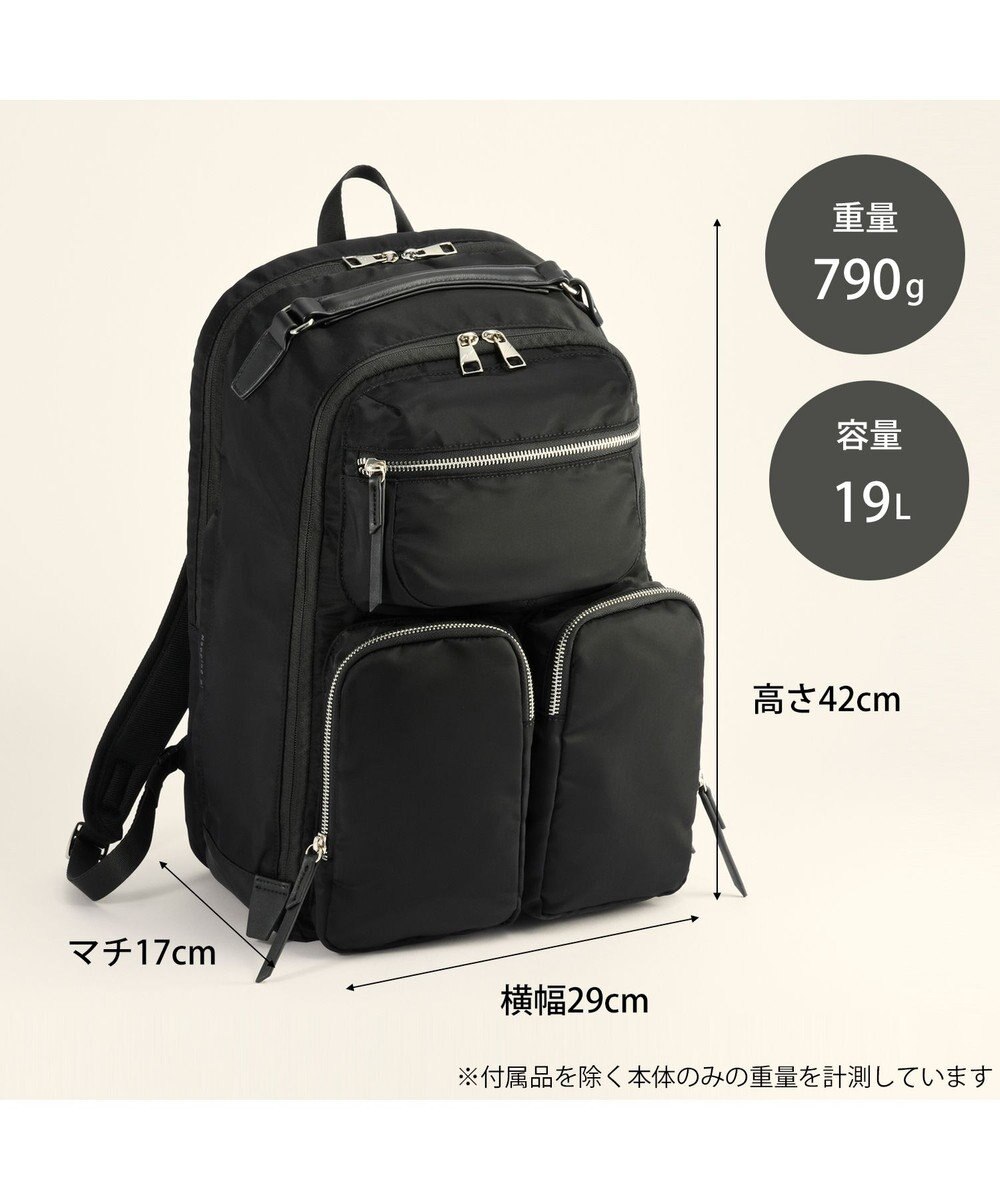 ACE BAGS & LUGGAGE W&.Day/Night ミュッケ オーガナイズドリュック A4サイズ 14.0インチPC収納 大容量 15576 ダブルアンドデイナイト 