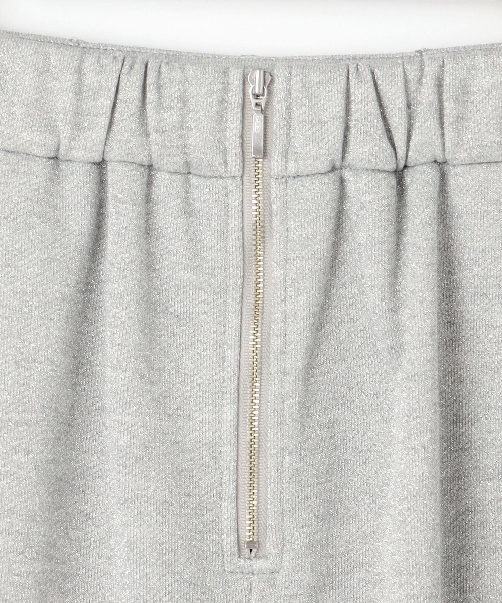 ANY SIS 【洗える】ラメ裏毛 スカート 