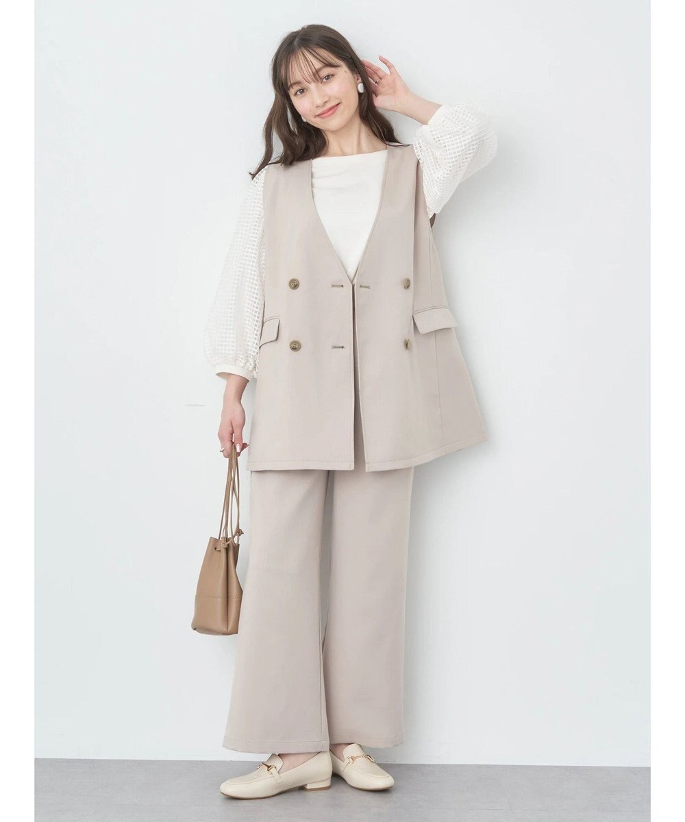 earth music&ecology リラックスワイドパンツ 