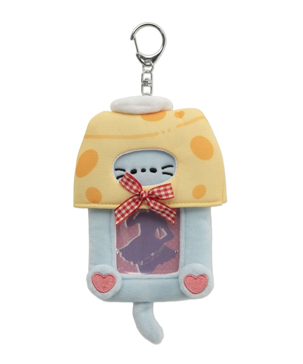 WEGO もぐもぐフードアニマルカードホルダーリールキーホルダー 