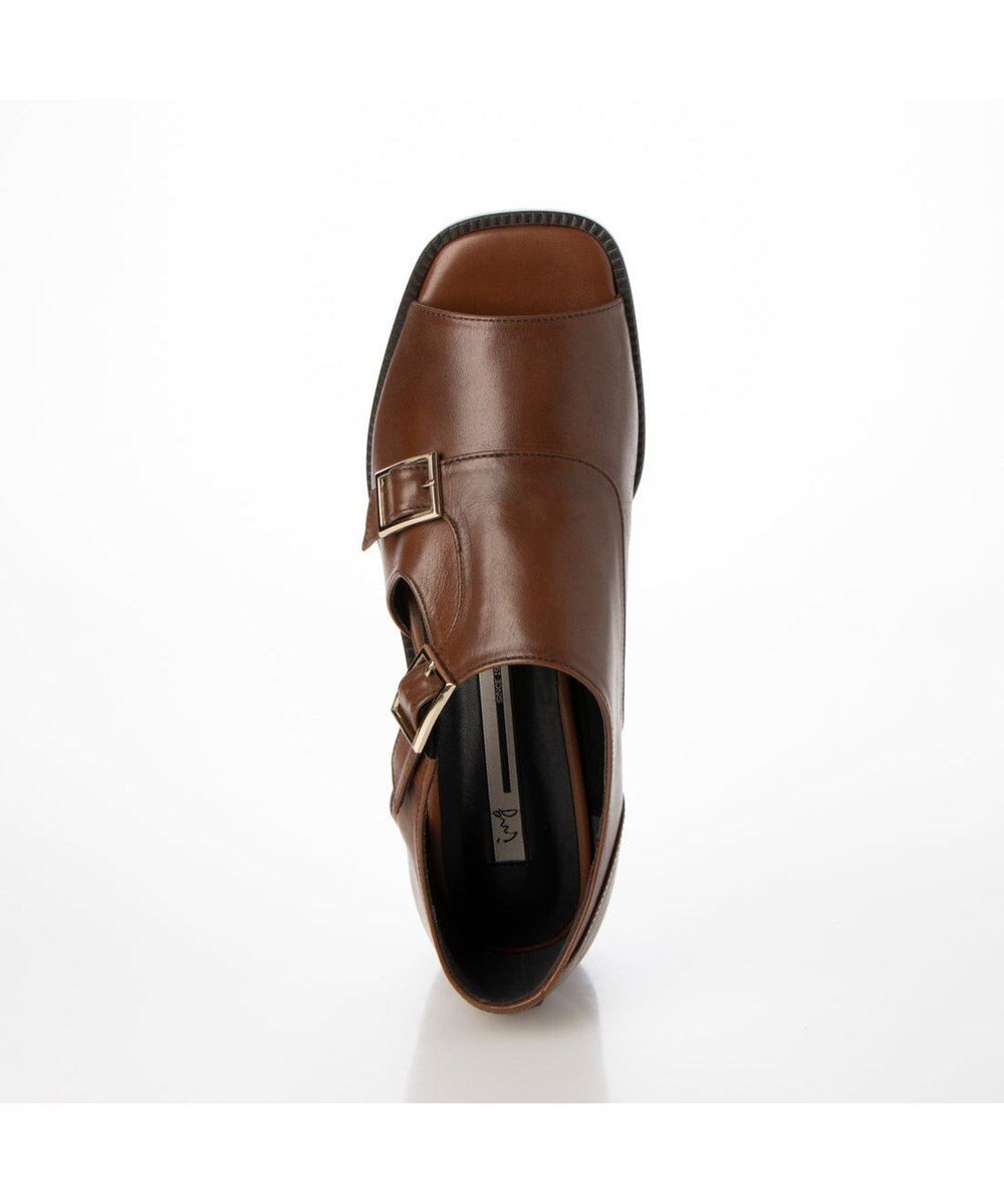 ing <ing>ダブルモンクサイドオープンシューズ 