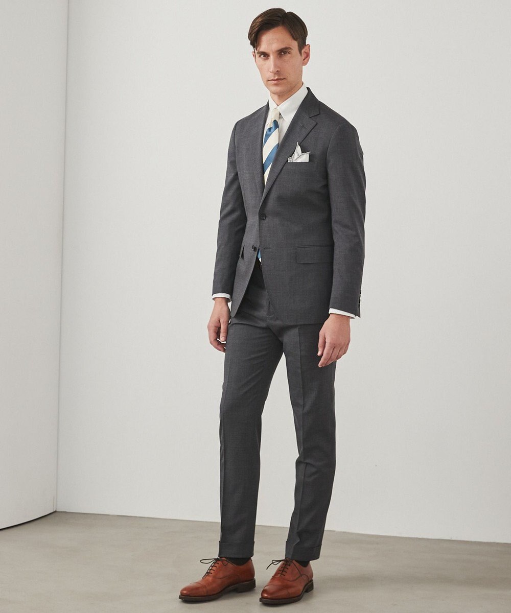 GOTAIRIKU 新色追加/セットアップ対応【ウォッシャブル/シワになりにくい/ストレッチ】ウォッシャブル ウールジャケット(25年モデル) 