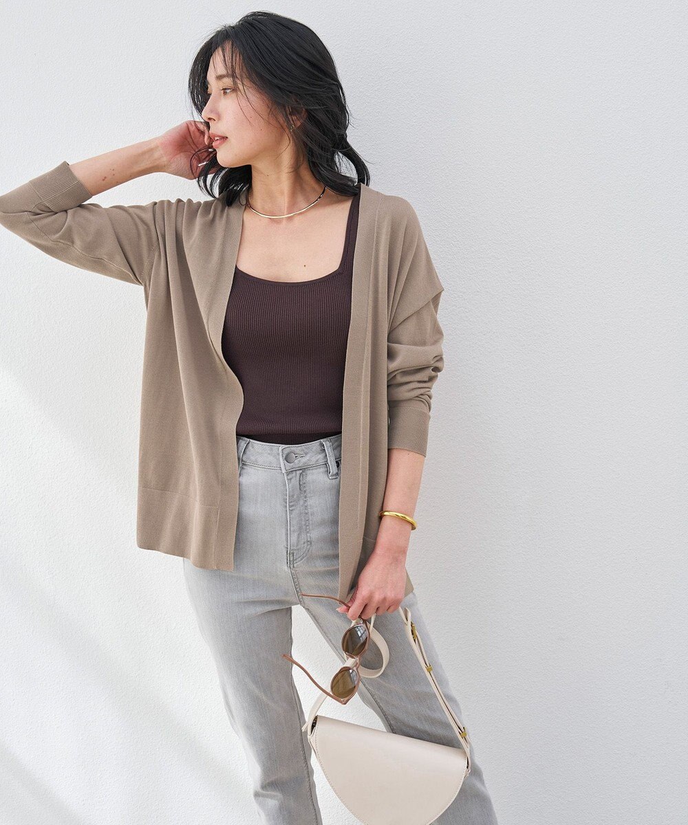 UNFILO L イージーカーディガン 