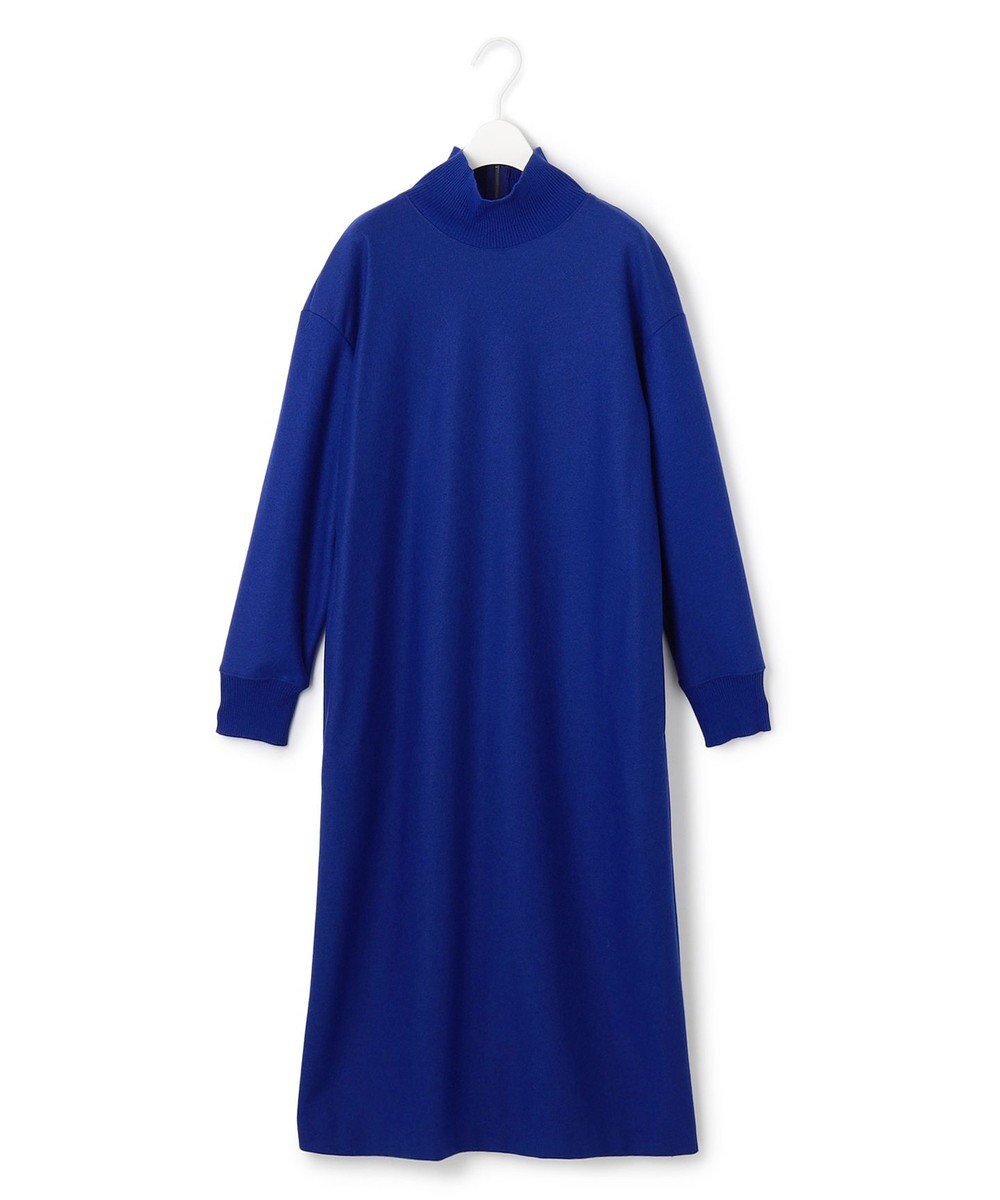 ICB ウールナイロンツイルジャージ ハイネックワンピース 