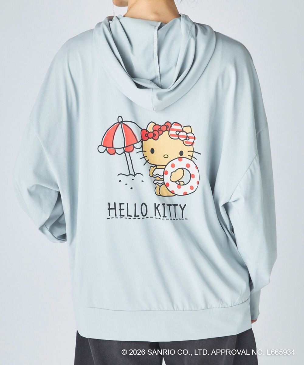 OP／FILA 【Ocean Pacific×ハローキティ】ラッシュパーカー 