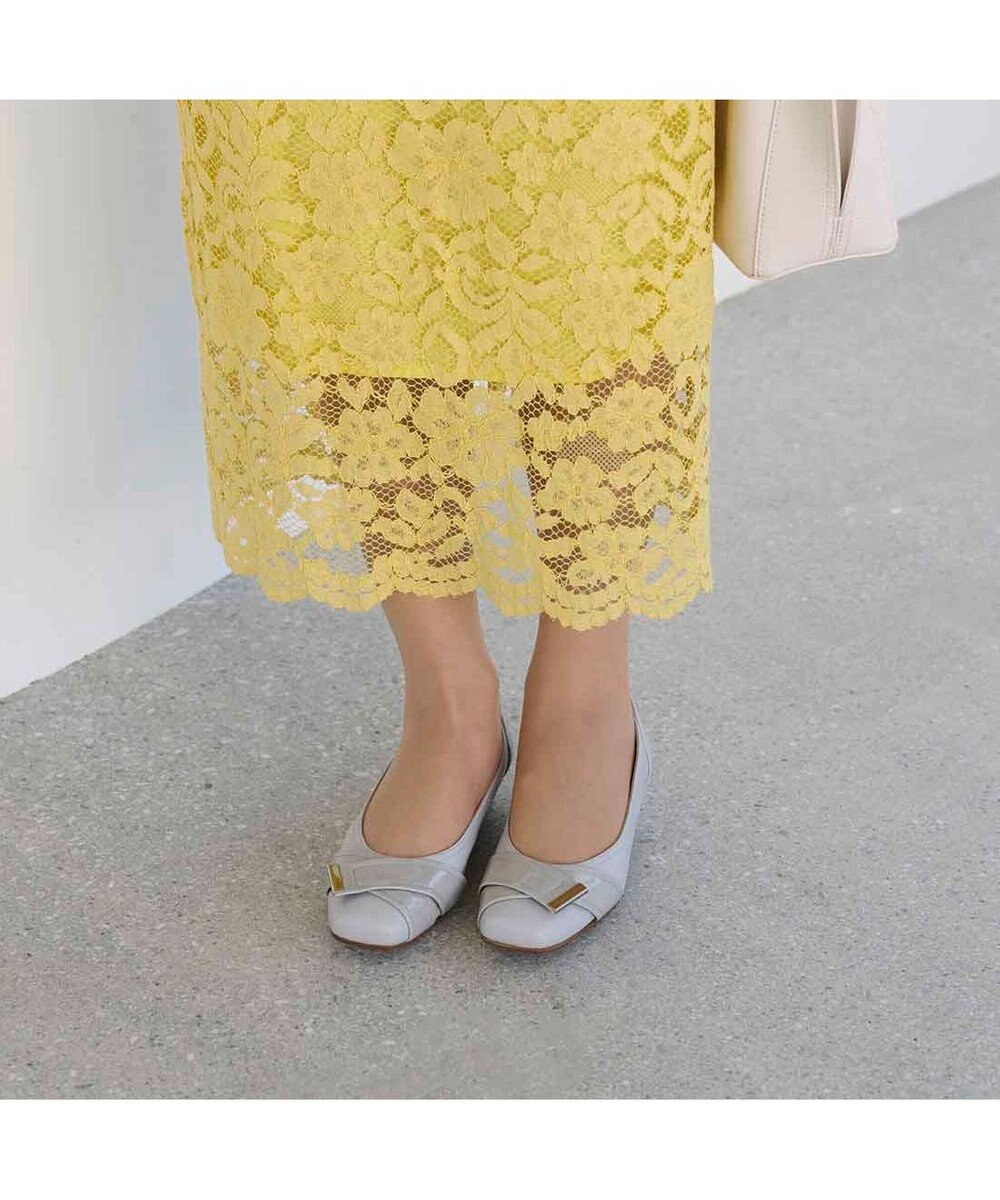 Riz raffinee <Riz raffinee>【レイン対応】ベルト巻きスクエアトゥパンプス 