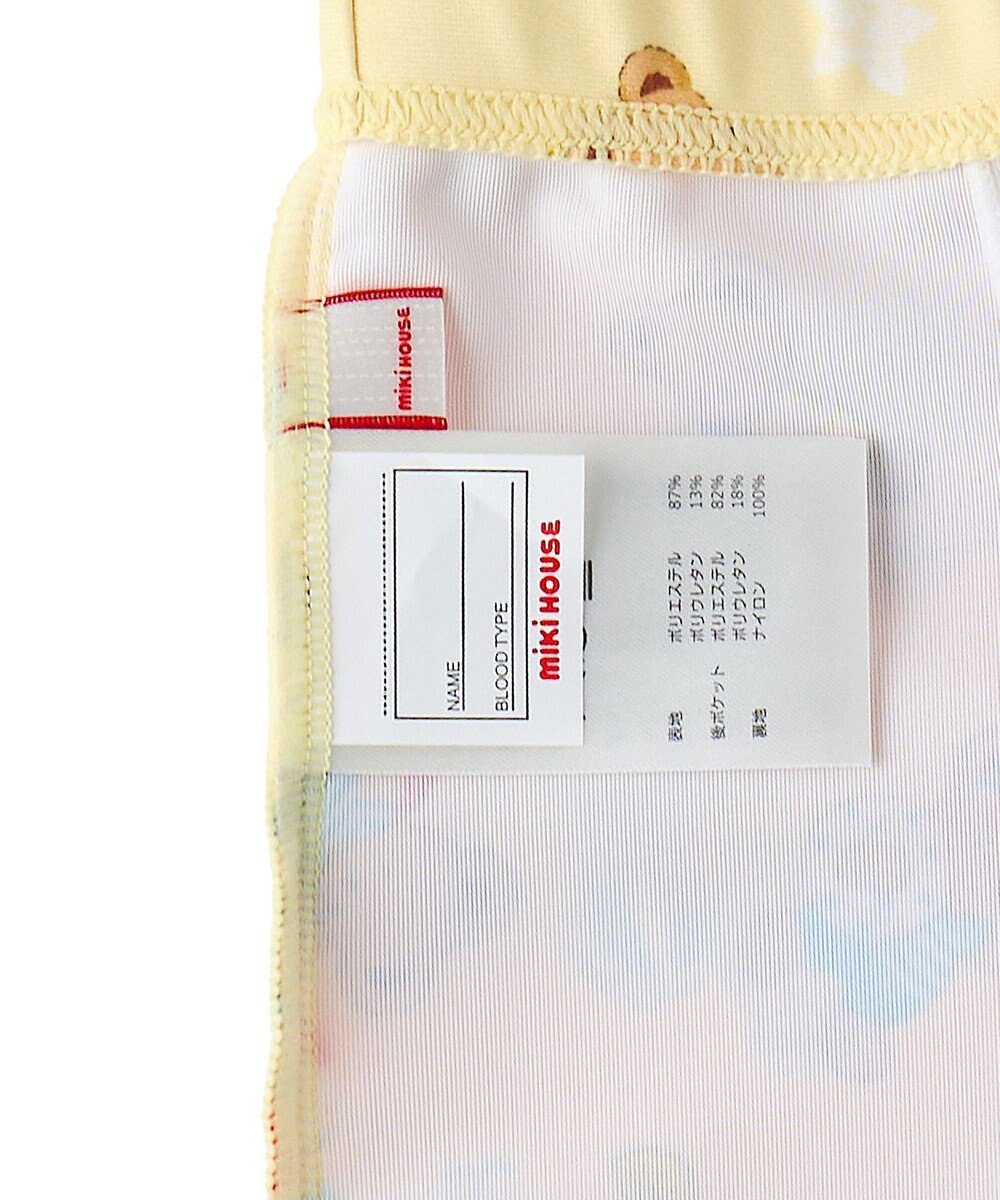 MIKI HOUSE HOT BISCUITS 【ミキハウス】【80-110cm】ミキハウスベア ５分丈水着 