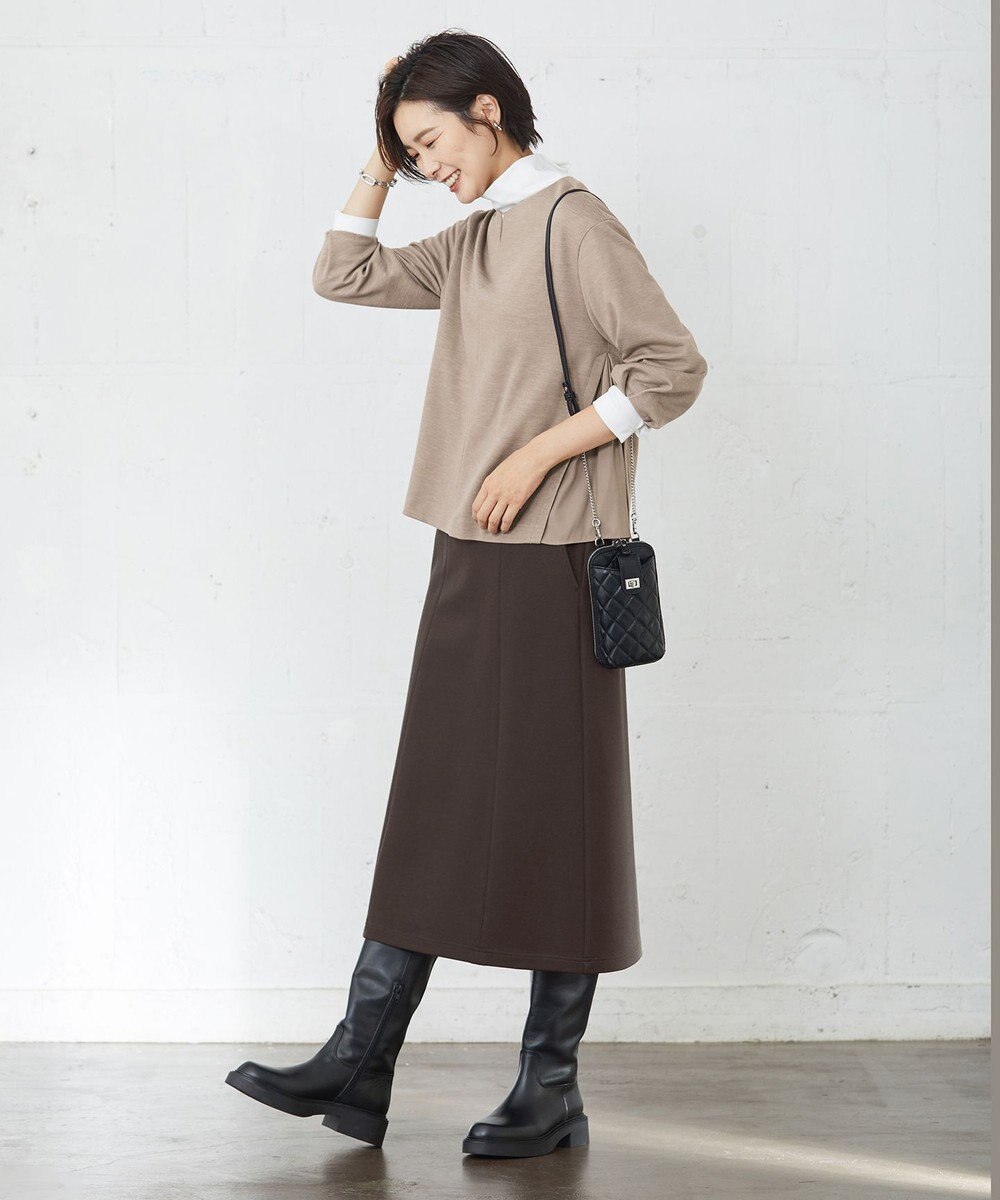 J.PRESS LADIES L セルロースリバー カットソー 