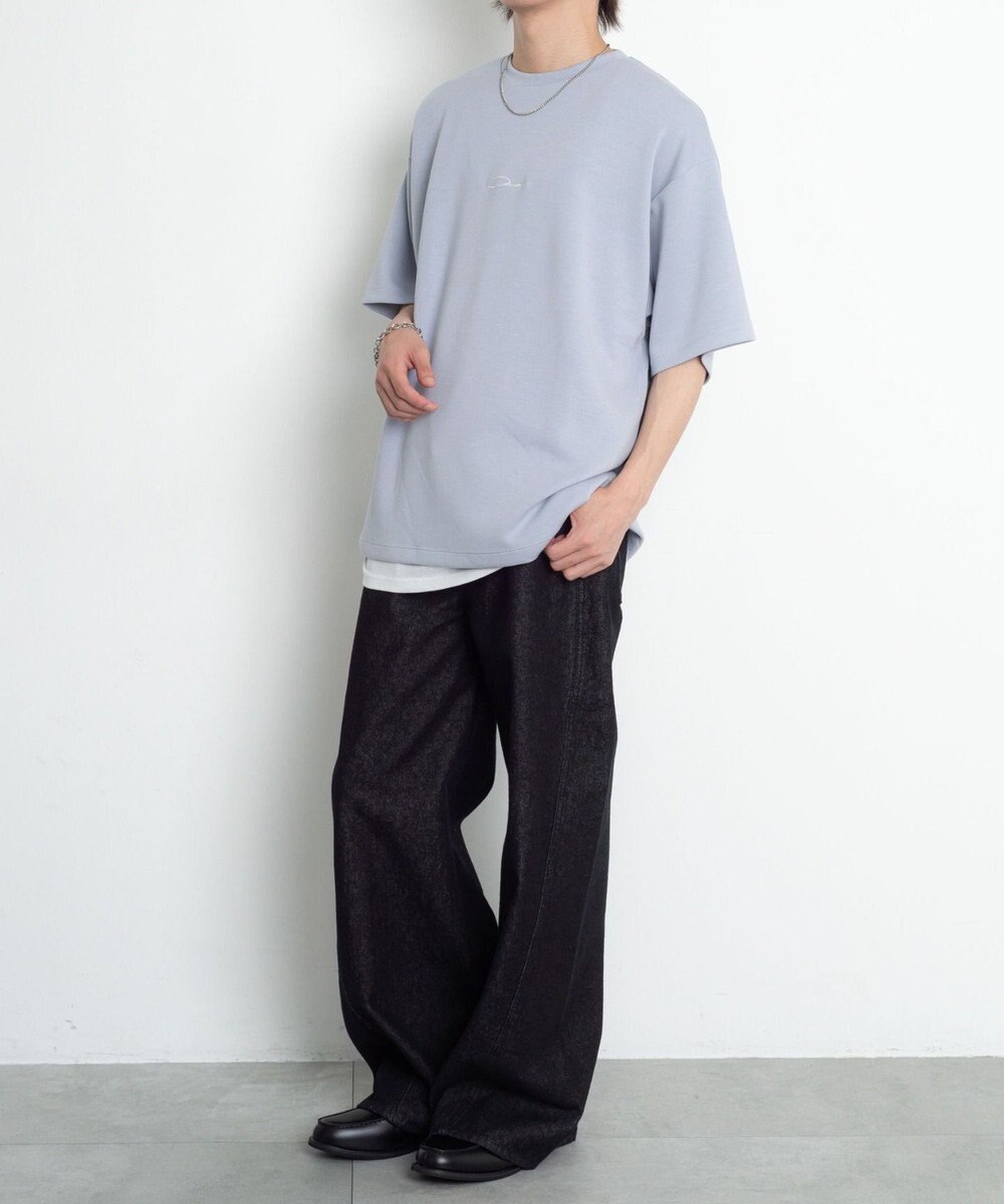 WEGO 【機能T】カラーステッチワンポイントT（SS） 