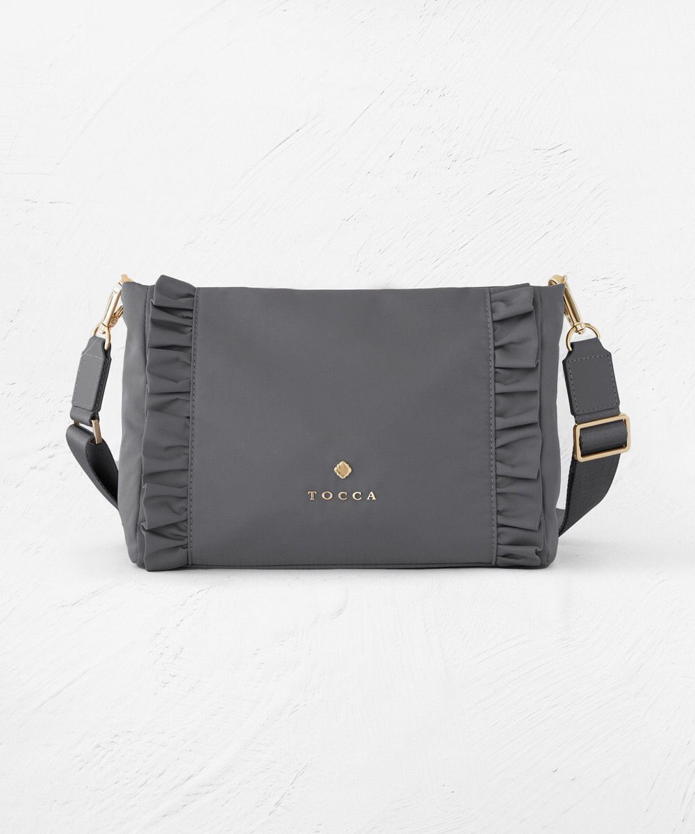 TOCCA 【撥水】TRIM WAVES POCHETTE ポシェットバッグ 