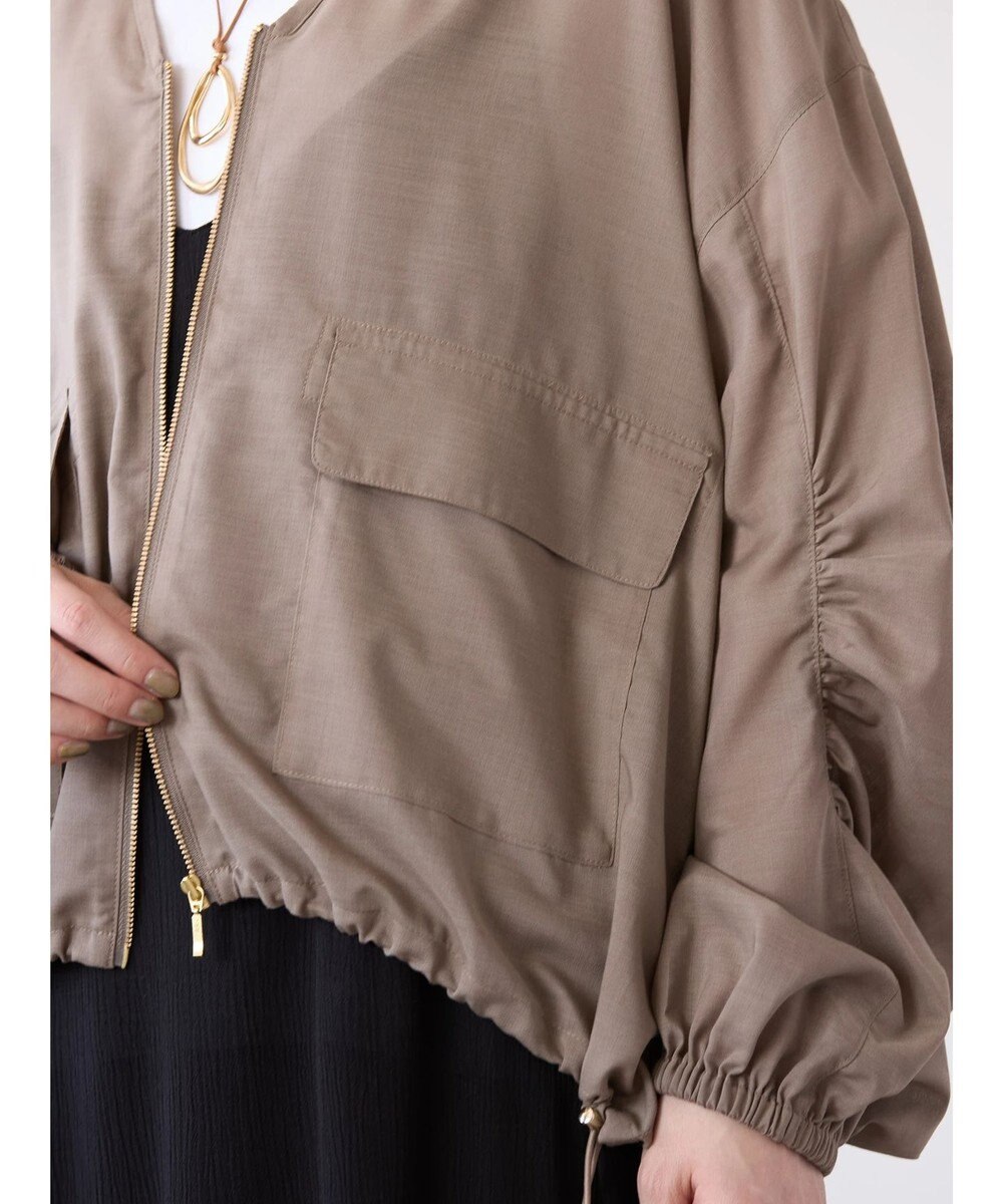 AMERICAN HOLIC イージーケア＋接触冷感　シアーブルゾン 