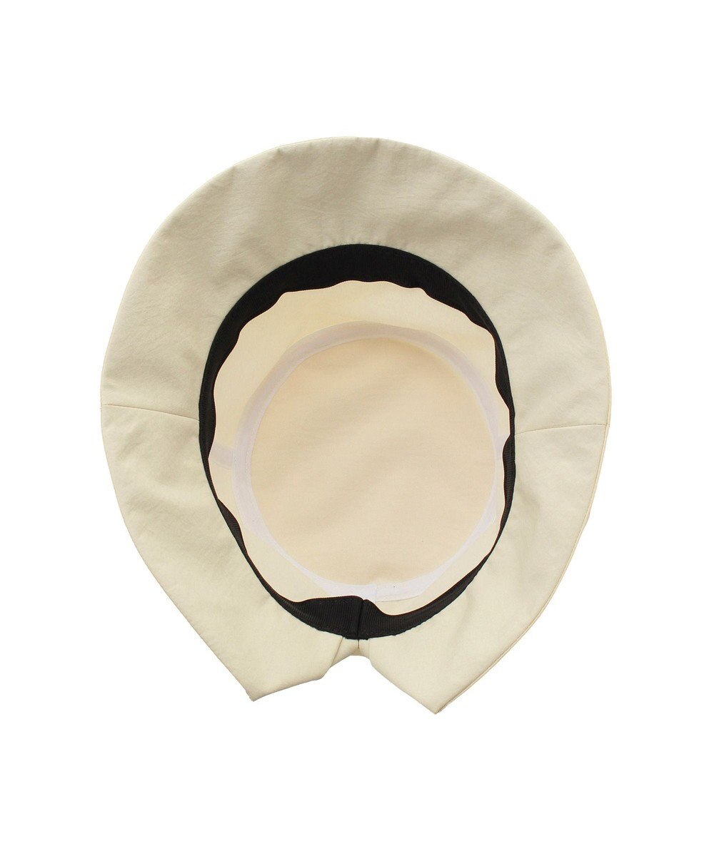 MOONBAT 【遮光100％/遮熱/UVカット】FURLA(フルラ)小ツバ 後ろ割れ バケットハット 帽子 無地 チャーム付き 手洗い可能/サイズ調整可能 