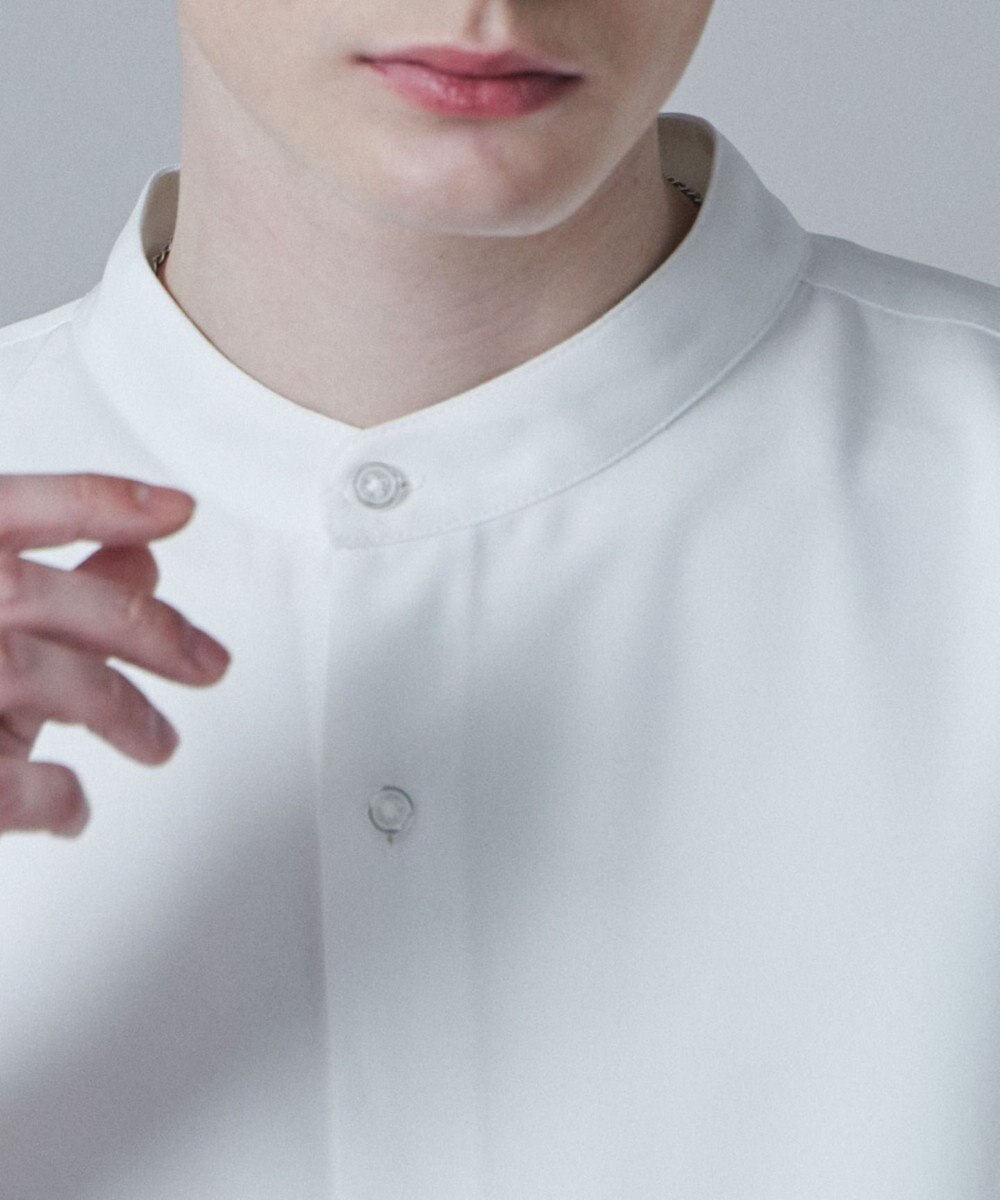 WEGO トロミBIGバンドカラーシャツ（S） 